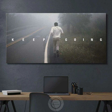 Muhammad Ali Motivational Canvas Print - Inspiring Home and Office Decor