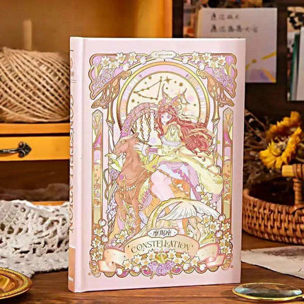 Stellar Whimsy Hardcover Journal – Colorful, Inspiring, and Imaginative Notebook