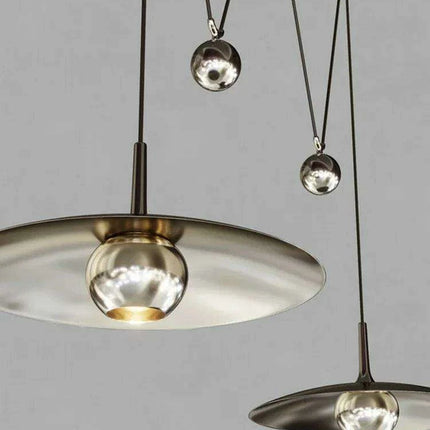 Sleek Adjustable LED Pendant Light: Chic Illumination for Contemporary Homes
