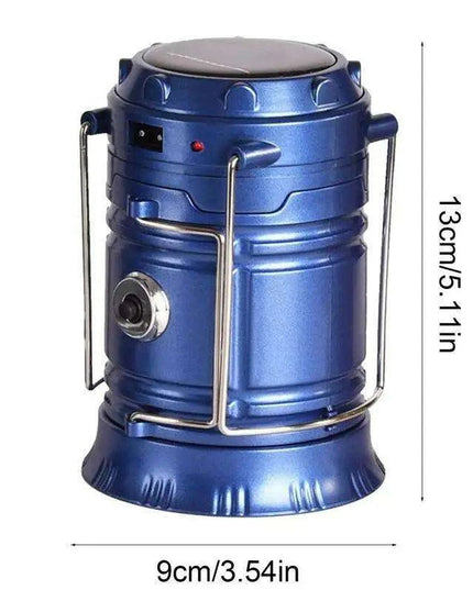 Eco-Conscious Solar LED Camping Lanterns - Versatile Portable Light for Outdoor Activities and Emergency Situations