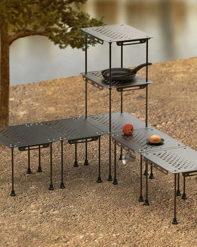 Versatile Aluminum Folding Picnic Table for Outdoor Adventures