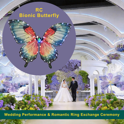 Bionic RC Flying Butterfly – Flapping Wing Stage Prop & Performance Drone