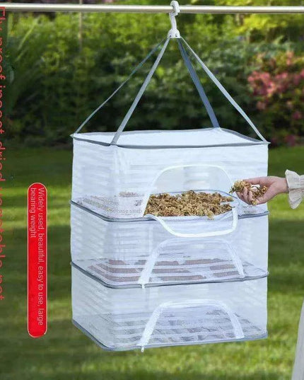 Collapsible Mesh Drying Net for Garments, Produce, and Beyond