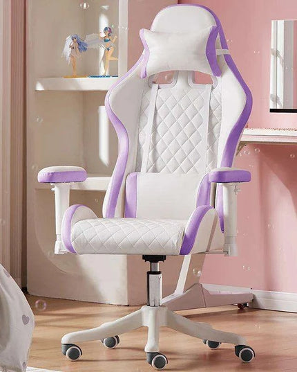 Diamond Leather Gaming Chair for Streamers and Gamers