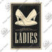 Vintage Charm Toilet Wall Art for Quirky Bathroom Decor