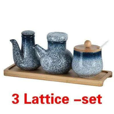 Exquisite Japanese Ceramic Spice Collection for Culinary Excellence