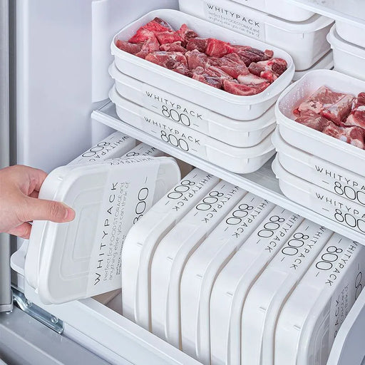 Japanese Plastic Container for Extended Freshness of Food Items - Ideal for Refrigerator Storage and Meal Preparation