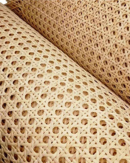 Indonesian Plastic Rattan Weaving Roll for Furniture Makeover - 35-50cm Wide Ideal for Chairs, Cabinets, and Tables