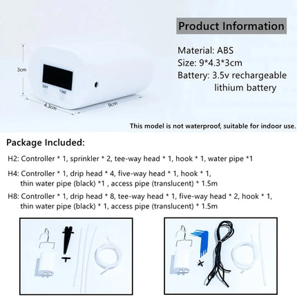 Intelligent Automatic Watering Pump Timer