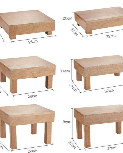 Charming Vintage Wooden Multi-Tier Treat and Snack Display Rack for Events and Celebrations