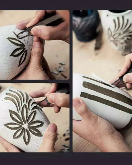 Ceramic Crafting Precision Tool Kit: Premium Blades for Artistic Excellence