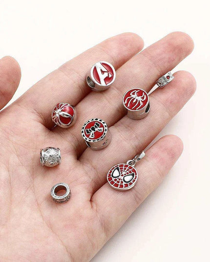 Marvel Superhero Charm Bracelet DIY Kit - Unleash Your Creativity with Avengers-Inspired Designs