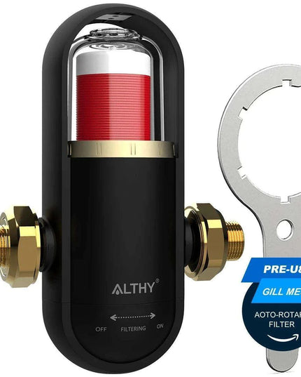 Ultimate Whole House Water Filter with Self-Cleaning Backwash and Superior Sediment Defense