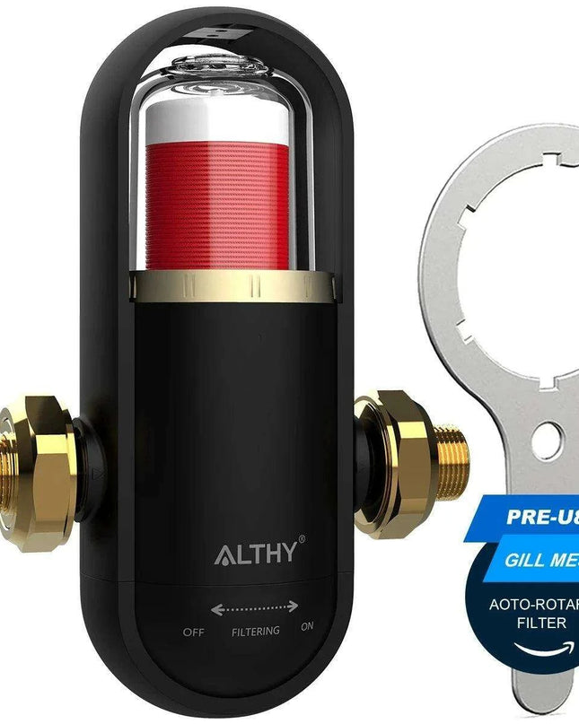 Ultimate Whole House Water Filter with Self-Cleaning Backwash and Superior Sediment Defense