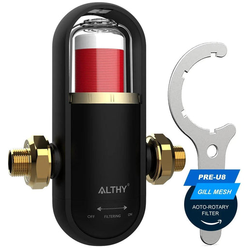 Ultimate Whole House Water Filter with Self-Cleaning Backwash and Superior Sediment Defense