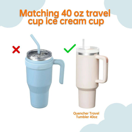 Ultimate 3-Compartment Snack Bowl for 40oz Tumblers