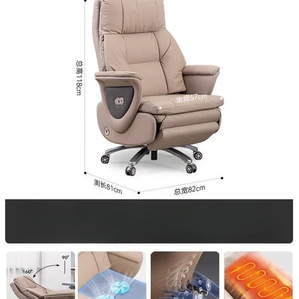 X-Forgero Ergonomic Gaming Chair with Massage & Reclining Features