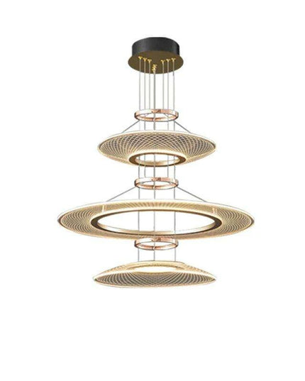 Personalized Luxury LED Pendant Chandelier with Adjustable Lighting Options