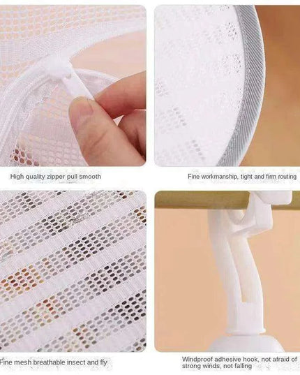 Collapsible Mesh Drying Net for Garments, Produce, and Beyond