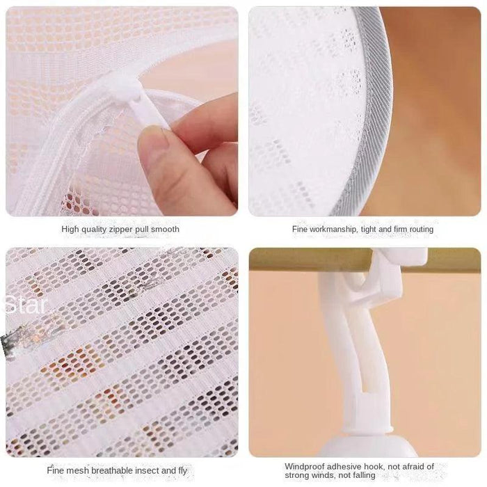 Collapsible Mesh Drying Net for Garments, Produce, and Beyond