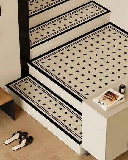 Luxury Vintage Leather Stair Tread Collection - Chic Home Upgrade