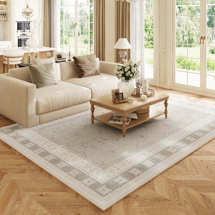 Luxe Floral Area Rugs: Soft Serenity and Classic Style