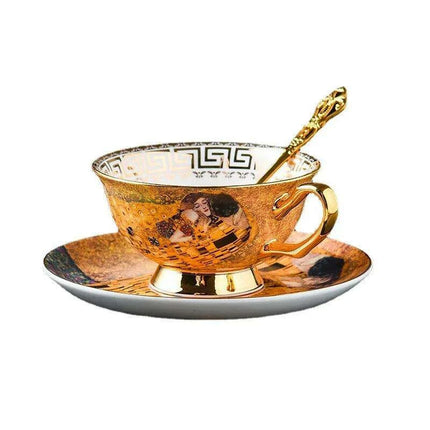 Exquisite Egyptian-Inspired Vintage Tea Set for Elegant Entertaining Moments