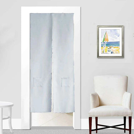 Japanese Noren Doorway Curtain: Elegant Cultural Tapestry with Dual Function Pockets