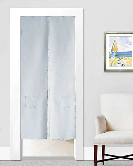 Japanese Noren Doorway Curtain: Elegant Cultural Tapestry with Dual Function Pockets