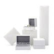 White Gray / dourgbox7.5x5x3.5cm