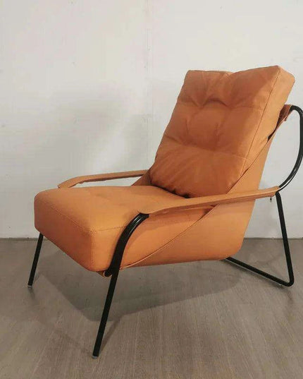 Moroccan Luxe Leather Armchair - Where Comfort Meets Timeless Design