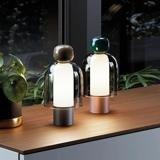 Modern USB-Enabled LED Desk Lamp for Chic Bedroom and Office Ambiance