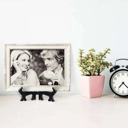 20-Piece Versatile Display Stands in Clear and Black for Stylish Home Showcasing