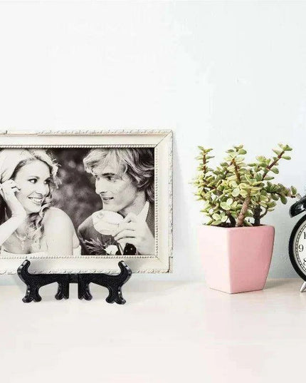 20-Piece Versatile Display Stands in Clear and Black for Stylish Home Showcasing