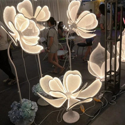 LED decorative luminous peony flowers, wedding road guide, white silk decoration, for wedding party birthday home decoration led-decorative-luminous-peony-flowers-wedding-road-guide-white-silk-decoration-for-wedding-party-birthday-home-decoration-1