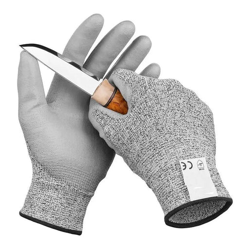 Ultimate Protection Level 5 Cut-Resistant Gloves for Kitchen, Gardening, and Industry