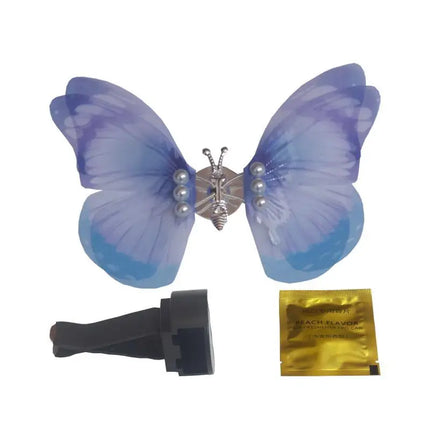 Moving Butterfly Car Dashboard Decor Car Center Console Air Outlet Dec