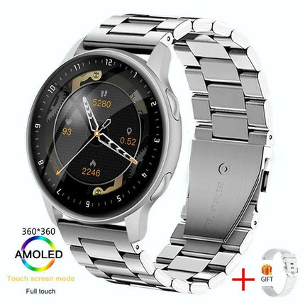 Stylish Women's Fitness Smartwatch with Multi-Function Features and Health Monitoring