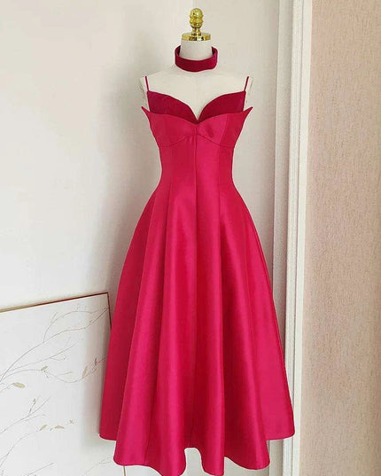 Velvet Evening Gown with Unique Patchwork and Zipper Closure