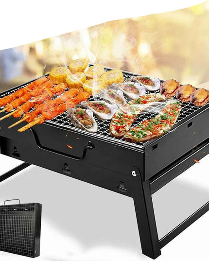 Compact Travel BBQ Grill for Outdoor Cooking Adventures