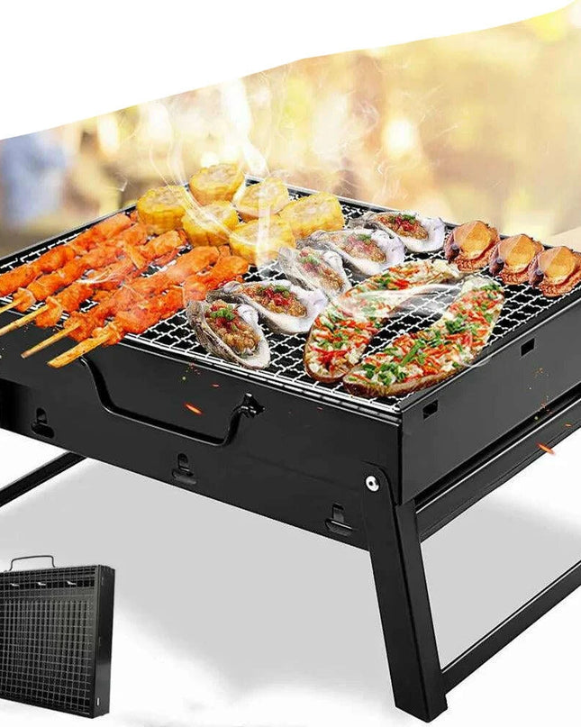 Compact Travel BBQ Grill for Outdoor Cooking Adventures