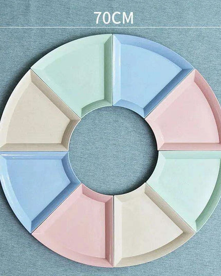 Eco-Conscious 12-Piece Large Wheat Straw Dinnerware Set with Sturdy Plates