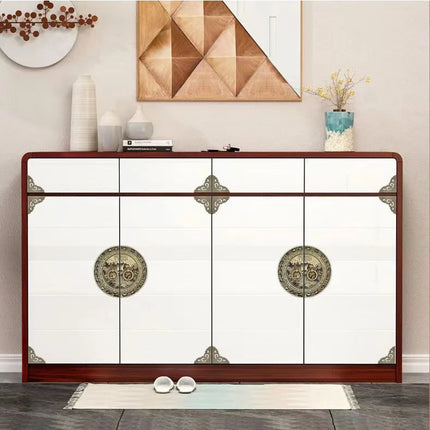 Antique Chinese Copper Handle Old-fashioned Cabinet Wardrobe Cabinet D