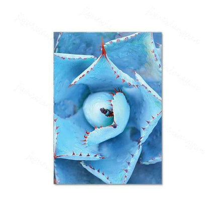 Coastal Serenity: Palm Leaf Canvas Art for Relaxing Home Decor