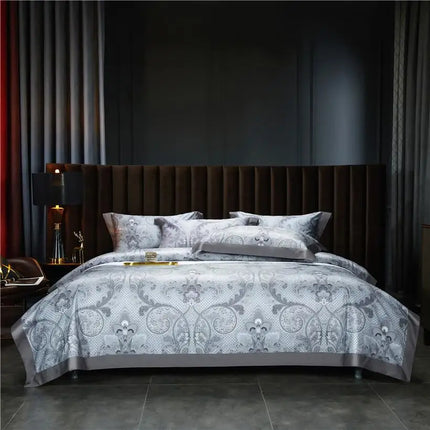 1000TC Egyptian Cotton Boho Duvet Cover Set – 4 Pcs, 7 Patterns, Queen to King