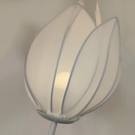 Magnolia Flower Wedding Floor Lamp | Elegant Iron & Lace Décor Light