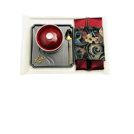 Luxury Botanical Porcelain Dining Set for Elegant Occasions