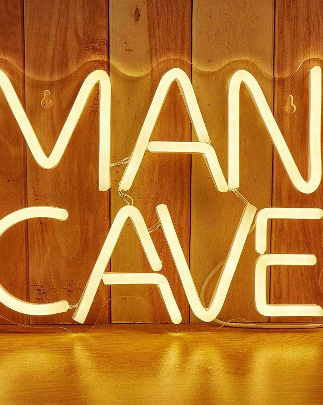 MANCAVE USB-LED Neon Light Art with Easy Installation Design