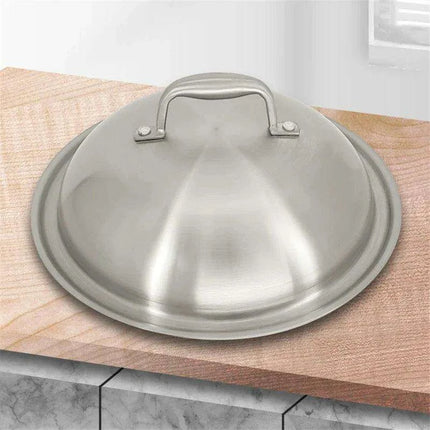 Versatile Adjustable Stainless Steel Pot Lid for Enhanced Cooking Experience