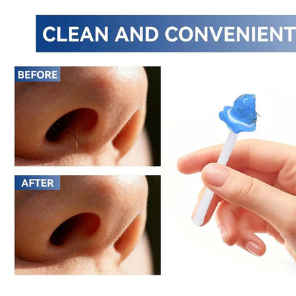 Disposable Nose Hair Wax Sticks with Collar Guard, 10–30 Pieces